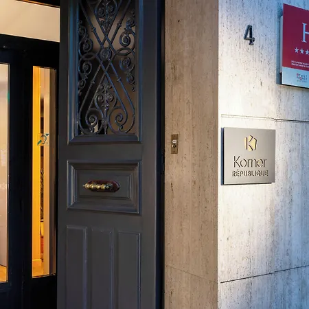 Korner Republique Hotel Paris